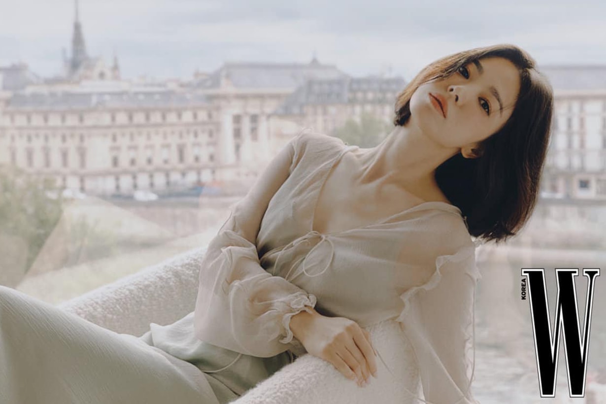 song hye kyo W Magazine Korea fendi
