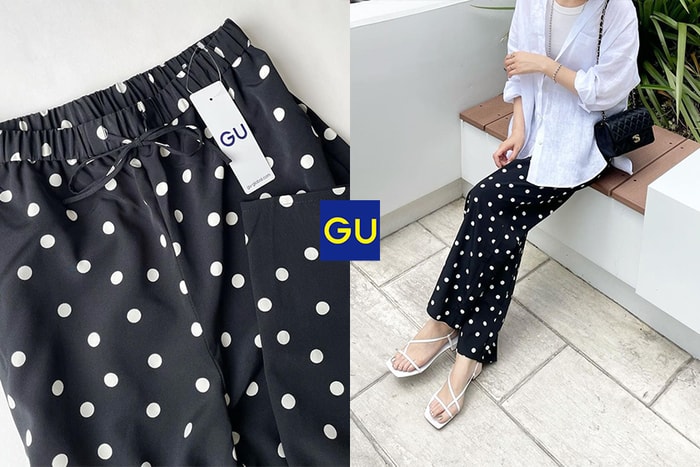 纖瘦又舒適：GU 這條波點長褲被日本女生指「一件難求」！