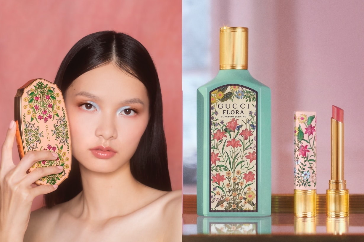 GUCCI Beauty Brillant Flora lipstick eye Palette Gorgeous Flora