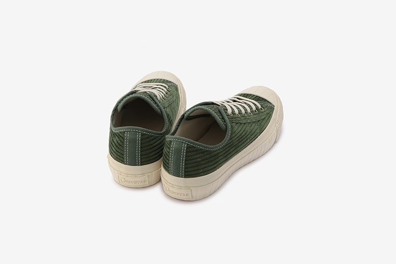 Converse 2022 fw new Big C line color Slip-on Corduroy Side Gore