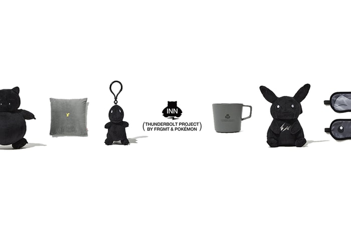 入住才能擁有的限定組合:Pokémon x 藤原浩 Thunderbolt Project 終於來到台灣!