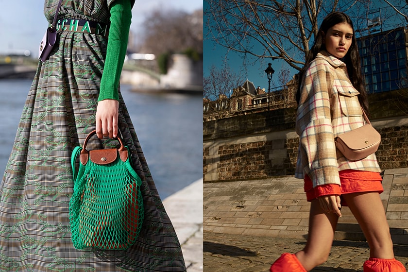 Longchamp 2022 FW Handbags Roseau Epure Le Foulonne Mailbox