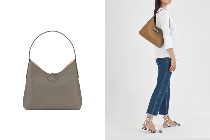 Longchamp 2022 FW Handbags Roseau Epure Le Foulonne Mailbox