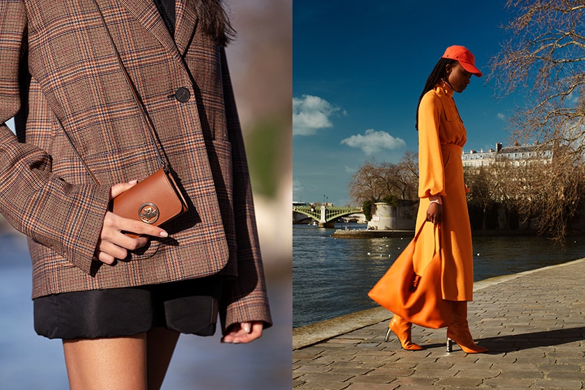 Longchamp 2022 FW Handbags Roseau Epure Le Foulonne Mailbox