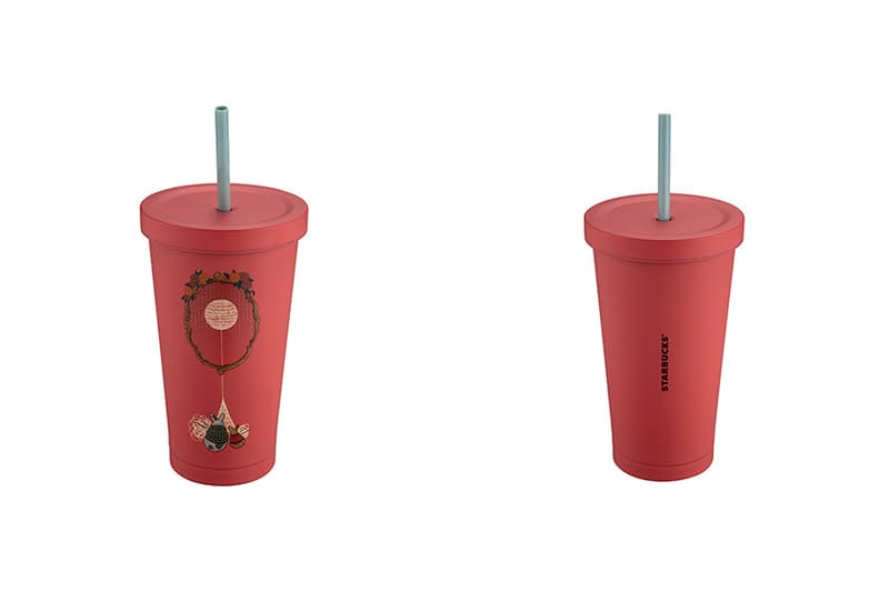 Starbucks Mid-Autumn Festival Cup Coffee Mug thermos bottle