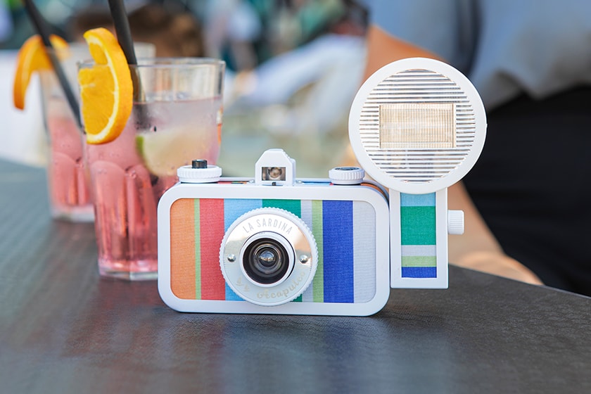 Lomography Fisheye no2 35mm La Sardina 35mm Acapulco Beach