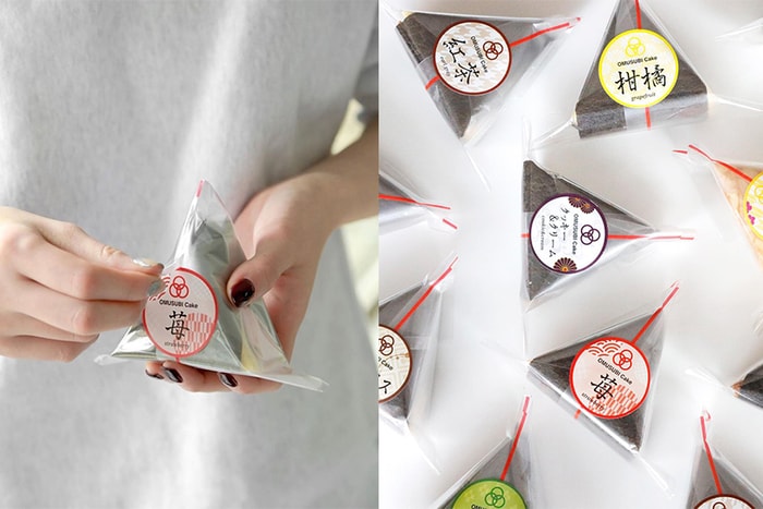 別被可愛外型騙了:看似御飯糰,其實藏著蛋糕的 OMUSUBI Cake 在日本爆紅!
