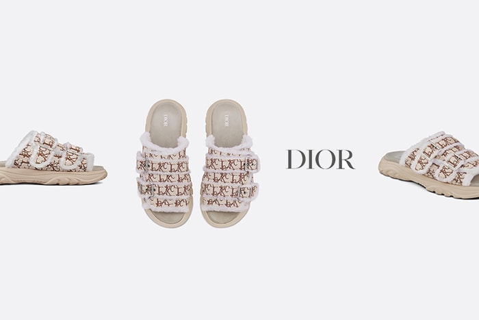 Dior x Cactus Jack 聯名系列完整曝光，這雙 H-Town 絨毛涼鞋成為可愛亮點！