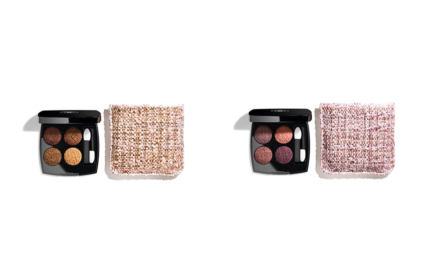 Chanel Beauty Tweed 4 Eyeshadow Palettes 2022 