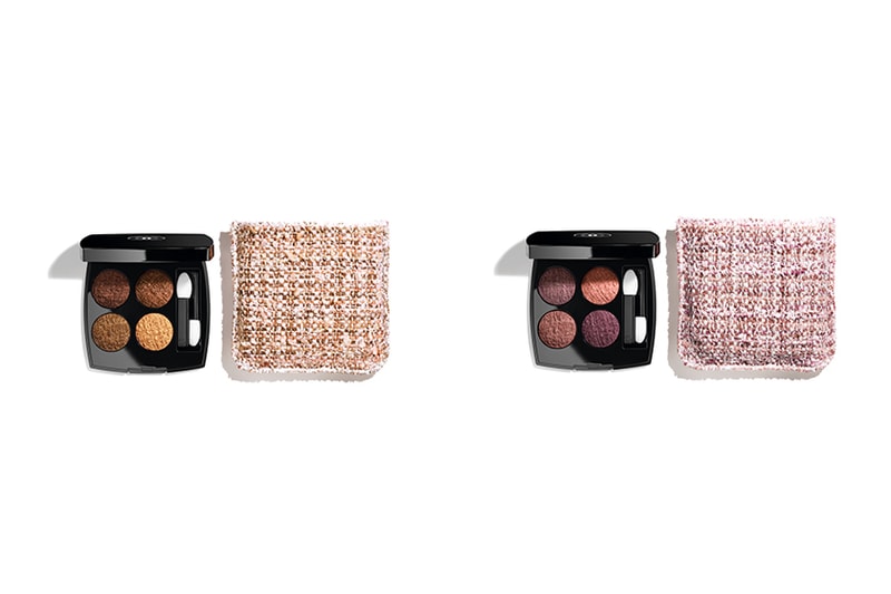 Chanel Beauty Tweed 4 Eyeshadow Palettes 2022 
