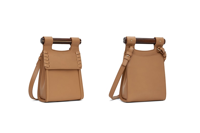 Chloe Taupe Magda Top Handle Bag 2022 fw Handbags