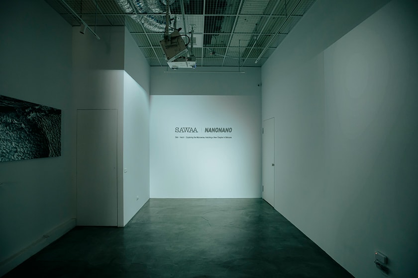 SAWAA Skin Hatch ONCE space Exhibition 2022