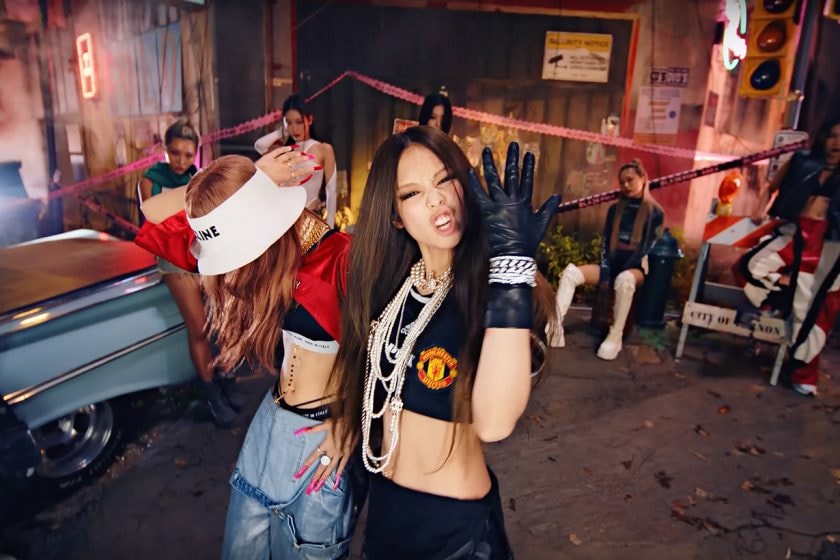 jennie rihanna billie blokecore jersey adidas soccer football style trends tik tok 90's dad