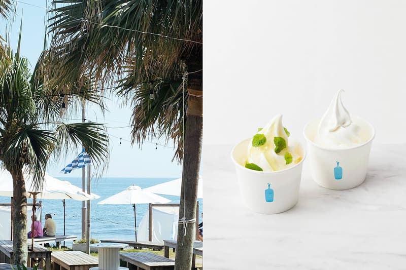 blue bottle japan soft ice cream milk herb kobe