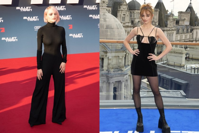 joey king bullet train style outfit red carpet