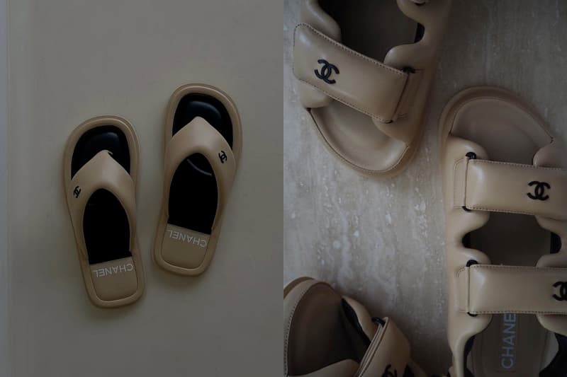 chanel summer slides sandals 2022 most wanted list