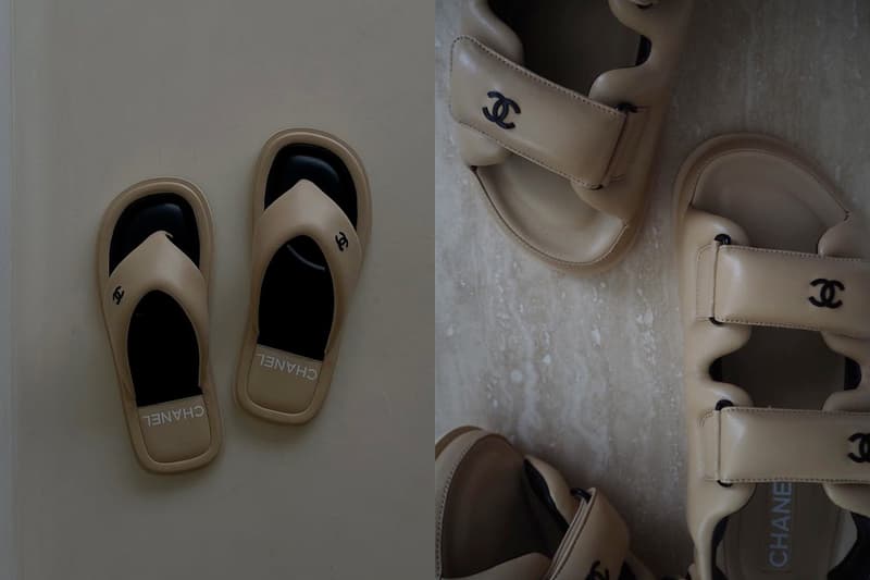 chanel summer slides sandals 2022 most wanted list