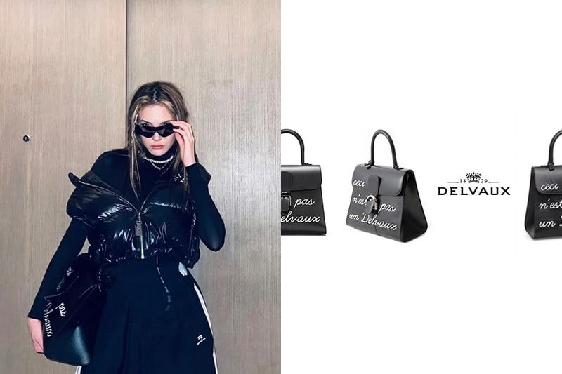 Delvaux Brillant LHumour Ceci nest pas un Delvaux Handbags
