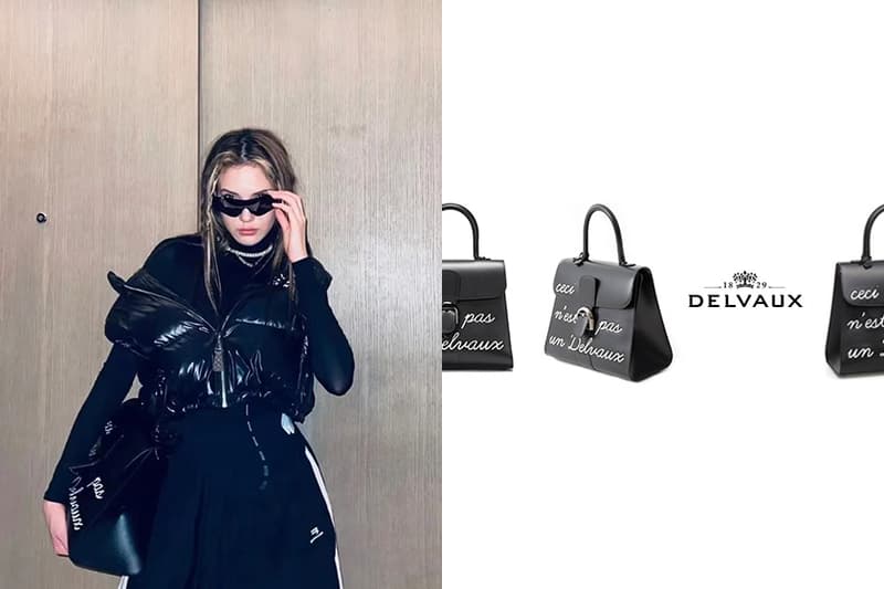 Delvaux Brillant LHumour Ceci nest pas un Delvaux Handbags