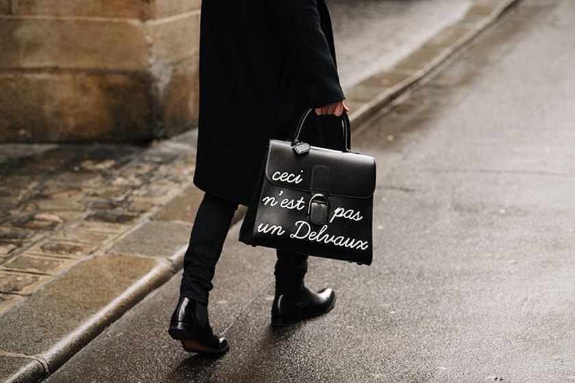 Delvaux Brillant LHumour Ceci nest pas un Delvaux Handbags
