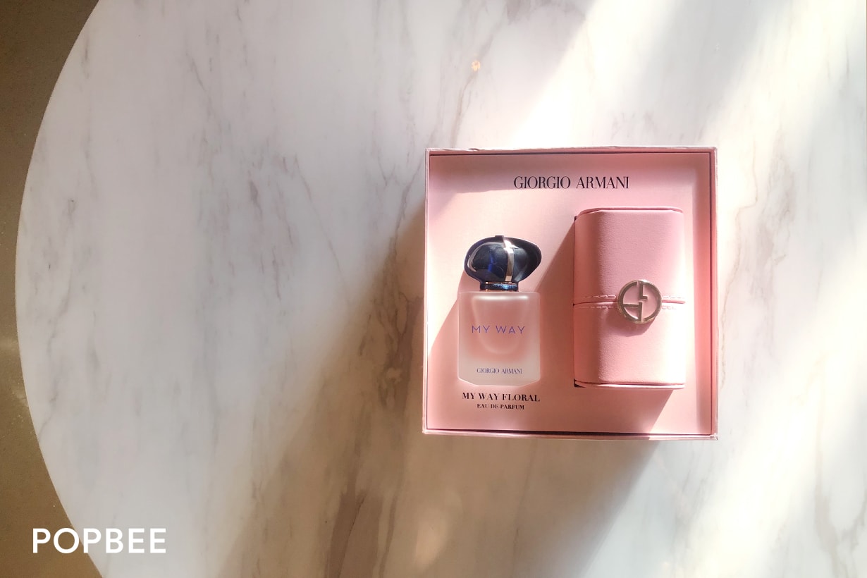 Giorgio Armani MY WAY the new floral fragrance perfumes 