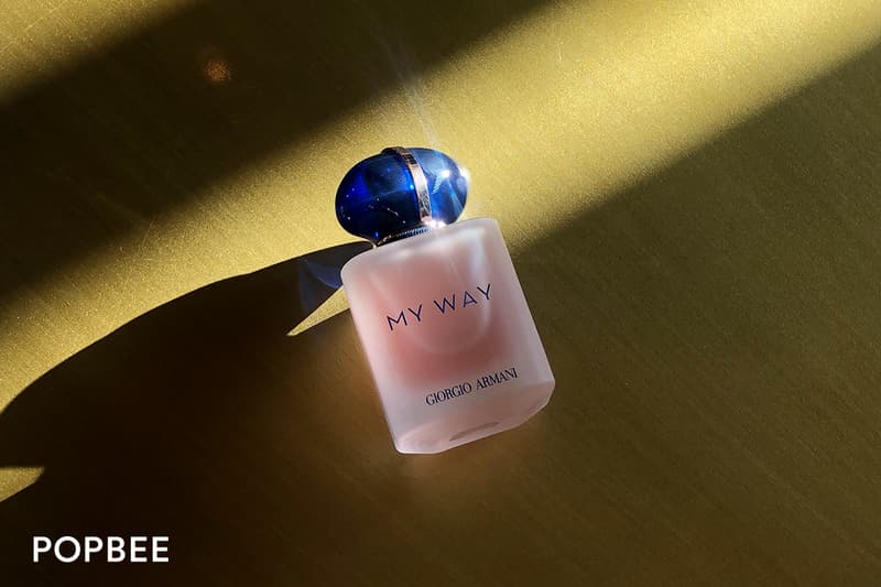 Giorgio Armani MY WAY the new floral fragrance perfumes 