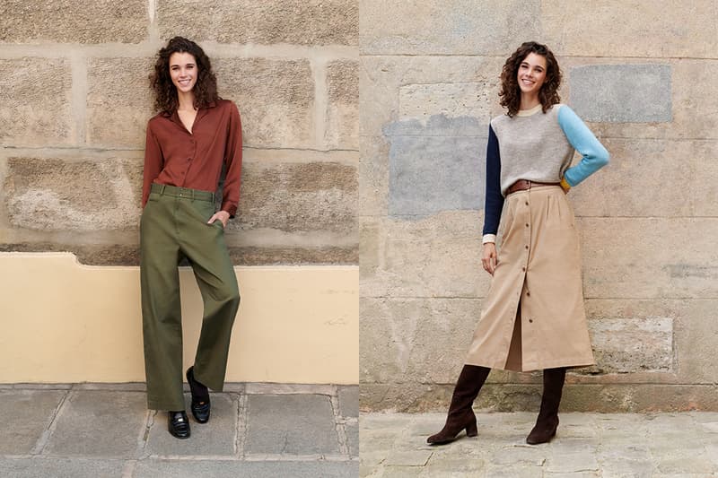 UNIQLO x Ines de la Fressange 2022FW Collaboration 