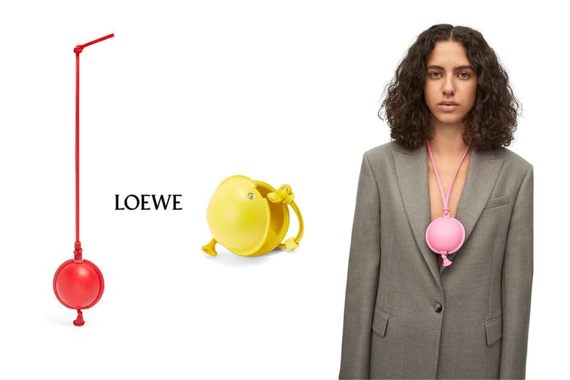 loewe fw22 balloon pouch handbags accessories