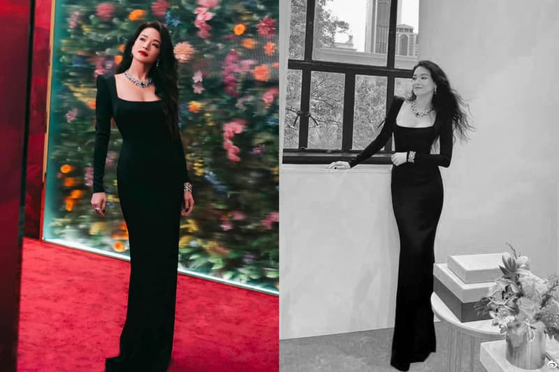 SHU QI Bvlgari Jewelry Alex Perry dresses