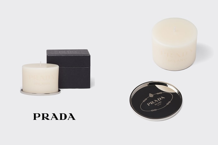 默默心動:Prada 極簡蠟燭+絕美銀色底座,讓家一秒變高級!