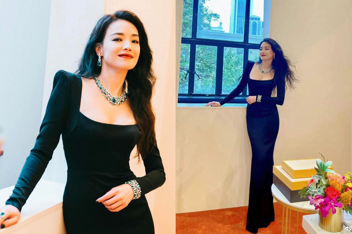 SHU QI Bvlgari Jewelry Alex Perry dresses