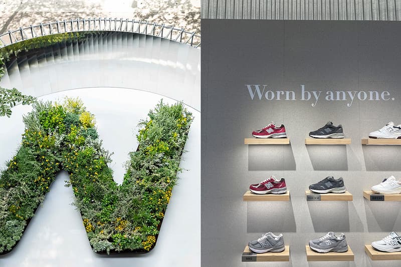 new balance nb grey taipei 101 concept store exhibition art installation