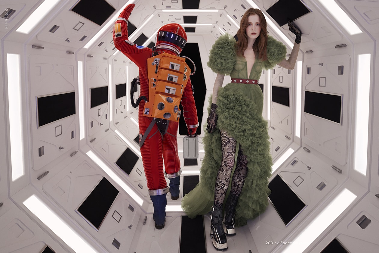 Gucci 2022 The Exquisite Campaign Stanley Kubrick Movie The Shining 2001 A Space Odyssey