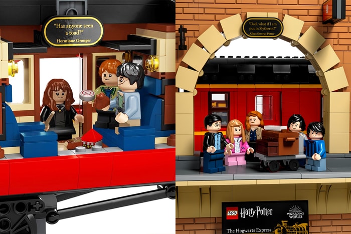 LEGO 霍格華茲特快列車正在駛近,神還原《哈利波特》七部曲的經典場景!