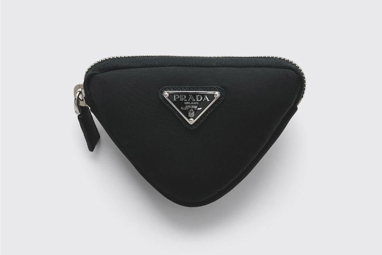 prada re-nylon belt pouch black accessories