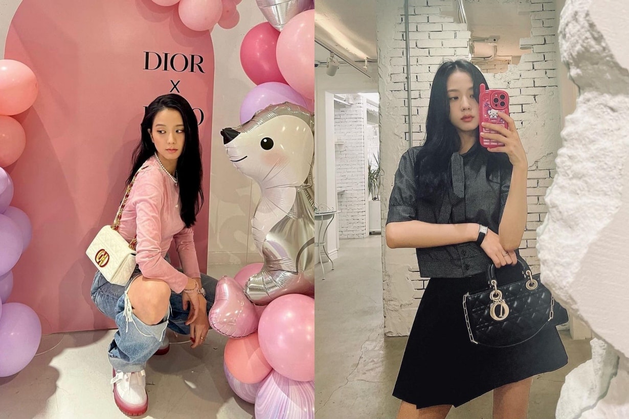 Jisoo Dior handbag collection