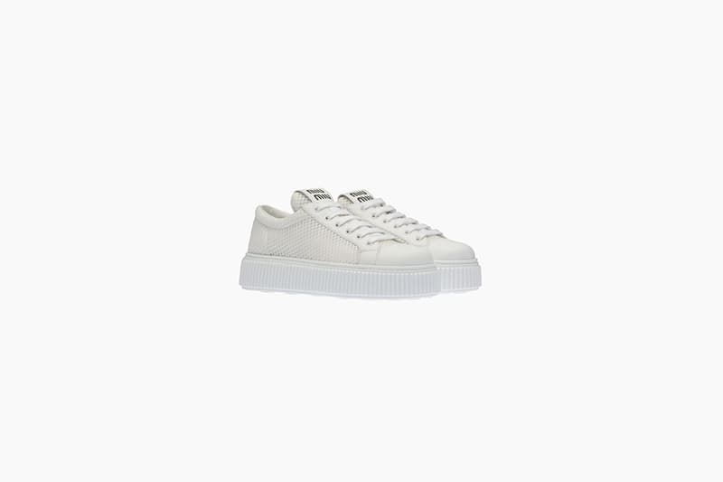 Miu Miu white sneakers 2022 shoes