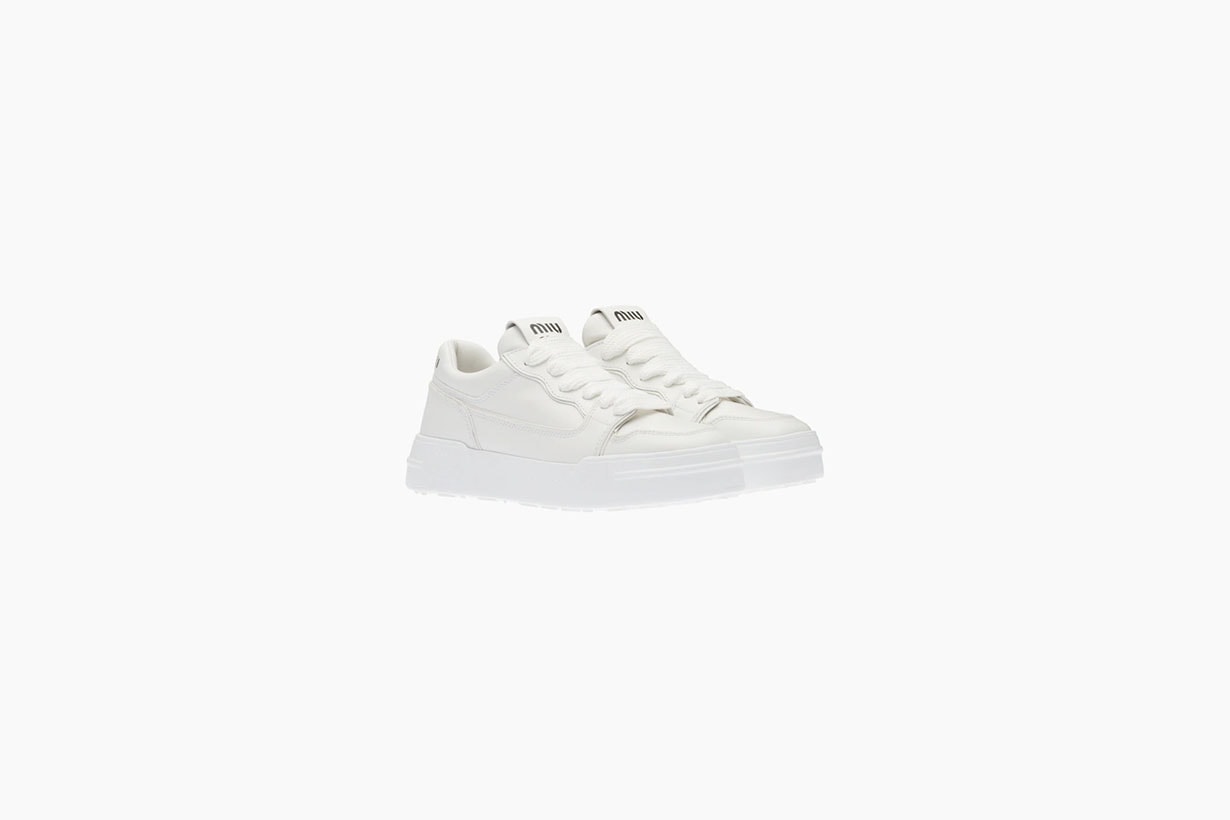Miu Miu white sneakers 2022 shoes