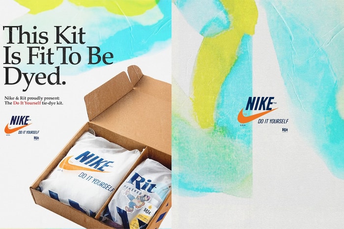 給自己來個 DIY:Nike x Rit Dye 推出衛衣紮染套裝,輕鬆染出個性時尚!