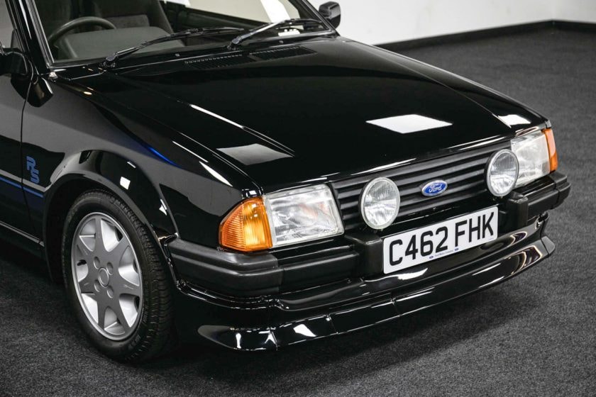 Princess Diana 1985 Ford Escort RS Turbo S1 Silverstone Auctions