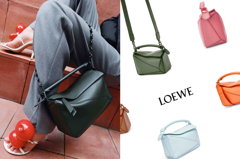 loewe puzzle fw22 Saturated colour small mini size new