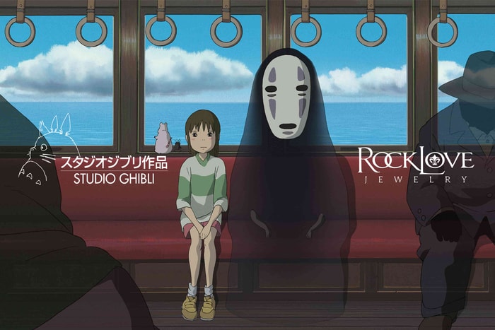 RockLove Jewelry《千與千尋》系列萌新上線,無臉男、白龍變身銀飾帶著走!