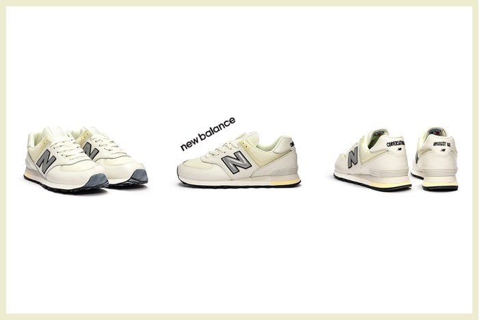 極簡又帶點可愛:New Balance 全新聯乘波鞋,經典奶油白色調!