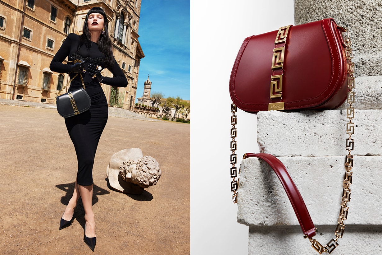 Versace Greca Goddess handbags collection