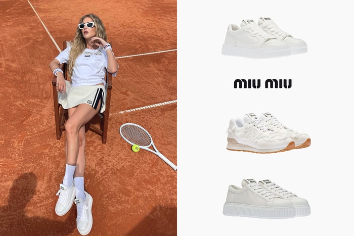 不只日常穿，婚禮穿更仙：Miu Miu 哪 3 雙小白鞋最受歡迎？