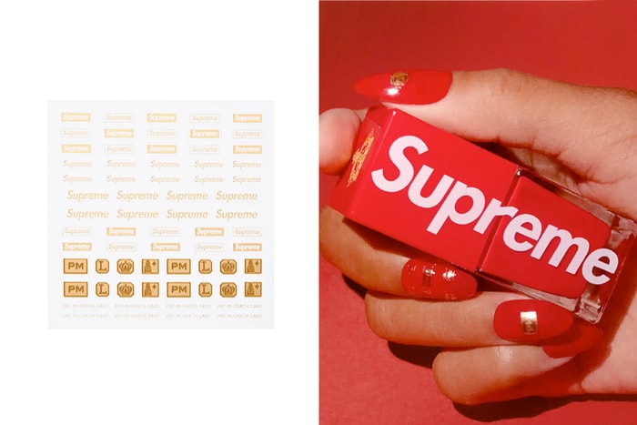 最心動 Supreme 新品:Pat McGrath 指甲油細節,還有一組指甲貼!