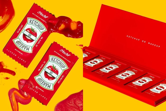50% 的機會:茄醬還是唇彩?Fenty Beauty X MSCHF 全新聯乘套裝將測出你的運氣!