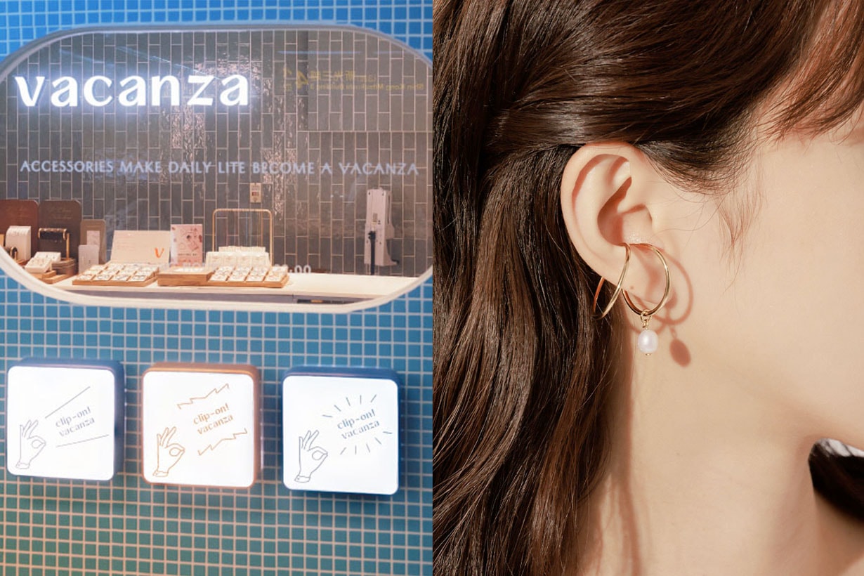 vacanza ear clip earrings taipei new store