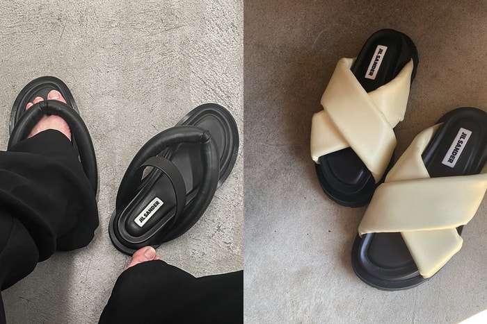 拖鞋也能這麼仙:Jil Sander 極簡胖胖拖鞋,時髦女生一穿傾心!