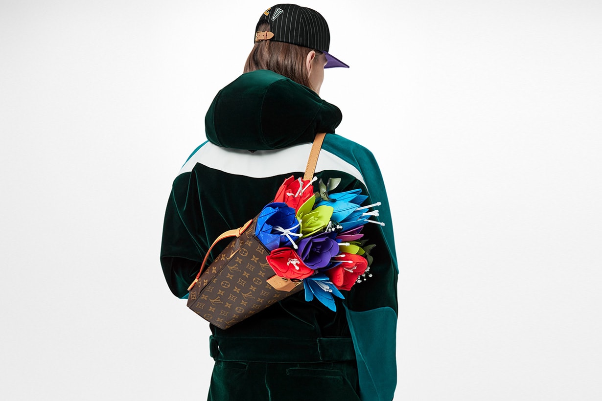 Louis Vuitton Flower Bouquet handbags 2022fw